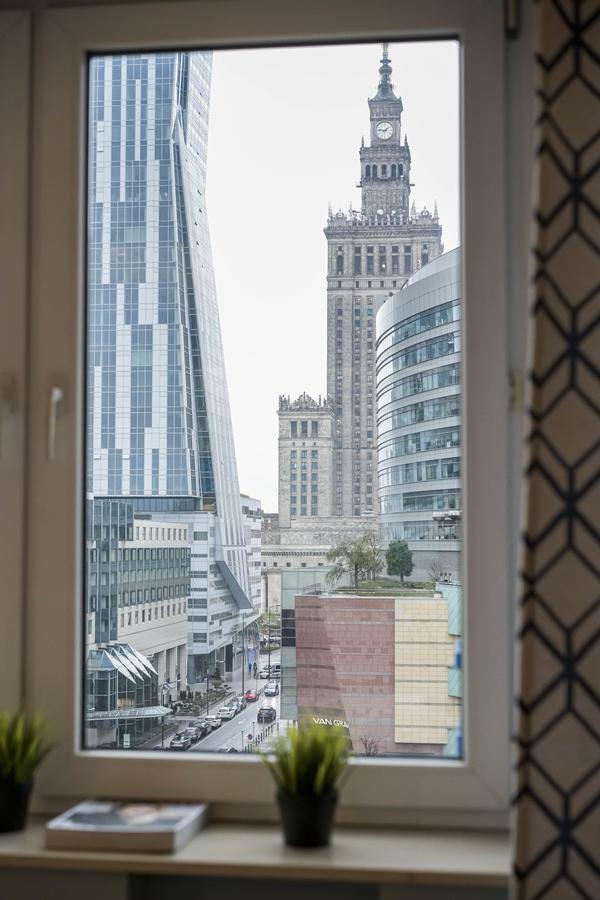 Gold Apartment Zlota - Palace Of Culture View- Netflix Warschau Exterior foto